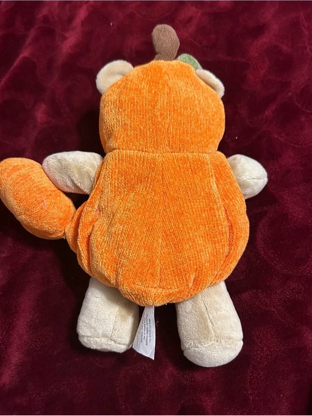 Starbucks 2008 Pumpkin Teddy